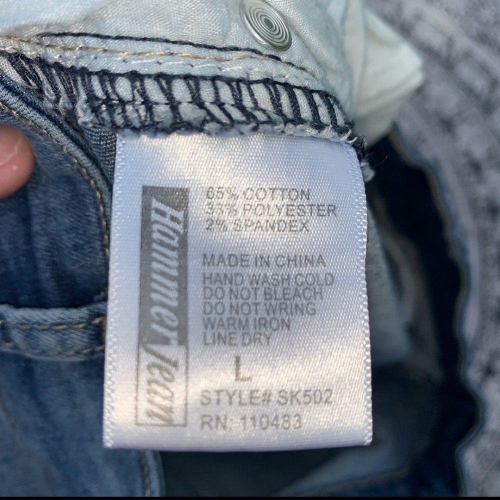 Hammer Jeans super cute jean skirt, size L - Picture 4 of 7
